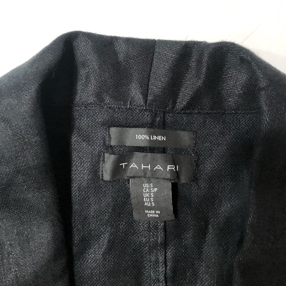 Tahari 100% Linen Jacket - Picture 2 of 8